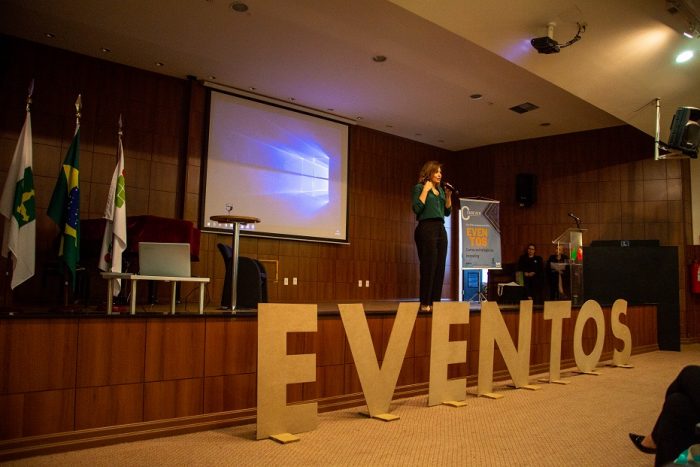 Palestra Dani Teles Reffini no Instituto Federal de Brasilia